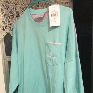 Size M Lauren James Seersucker Beachcomber